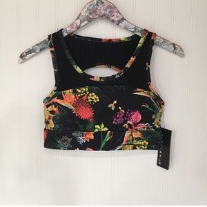 Floral Sports Bra By Jessica Simpson The Warm Up